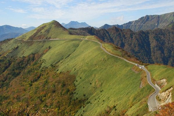 瓶ヶ森 雄峰ライン